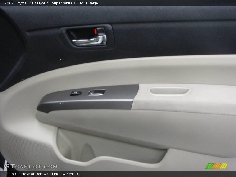 Super White / Bisque Beige 2007 Toyota Prius Hybrid