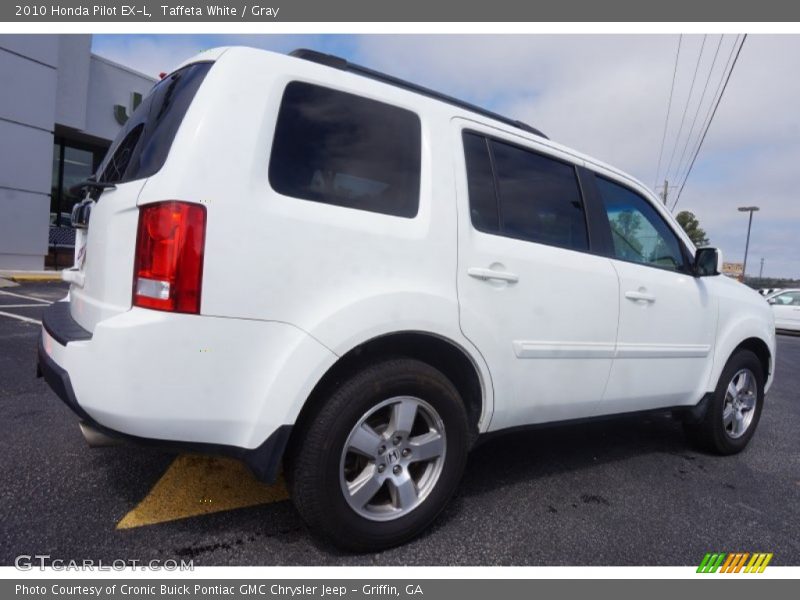 Taffeta White / Gray 2010 Honda Pilot EX-L