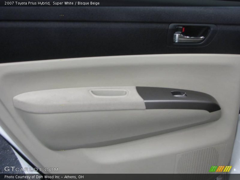 Super White / Bisque Beige 2007 Toyota Prius Hybrid