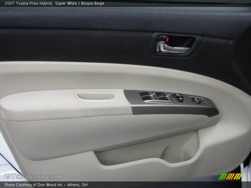Super White / Bisque Beige 2007 Toyota Prius Hybrid