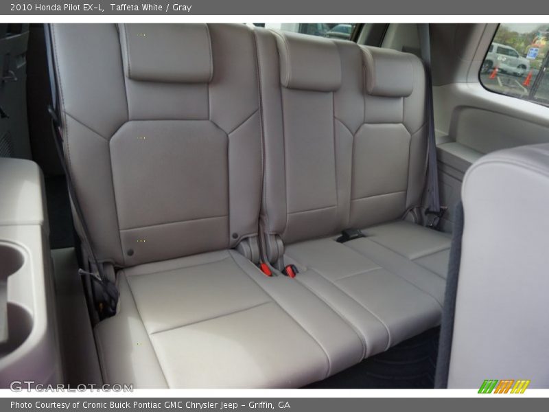 Taffeta White / Gray 2010 Honda Pilot EX-L