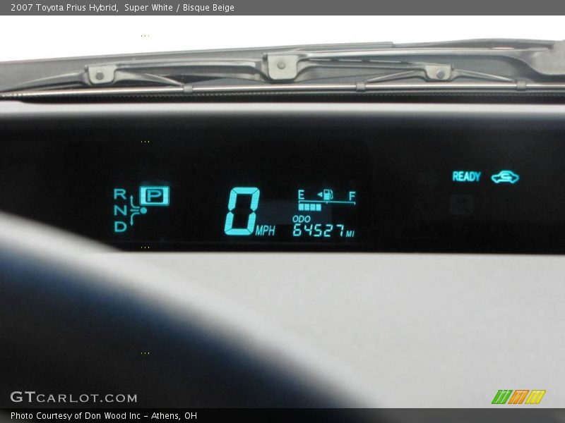 Super White / Bisque Beige 2007 Toyota Prius Hybrid