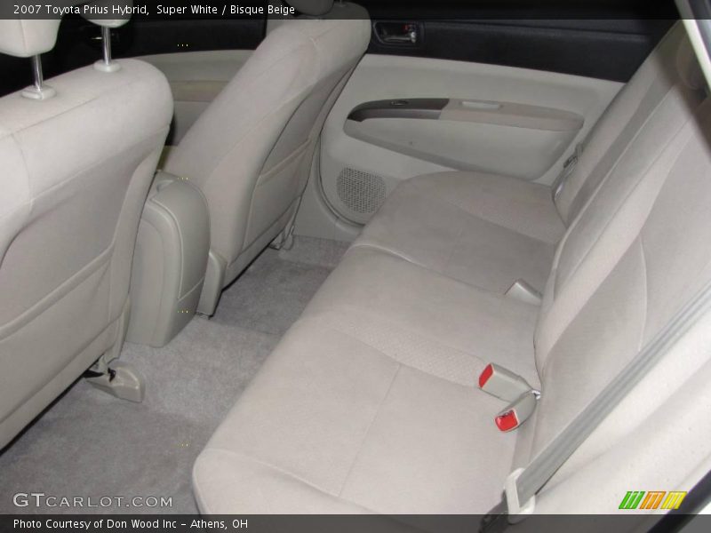 Super White / Bisque Beige 2007 Toyota Prius Hybrid