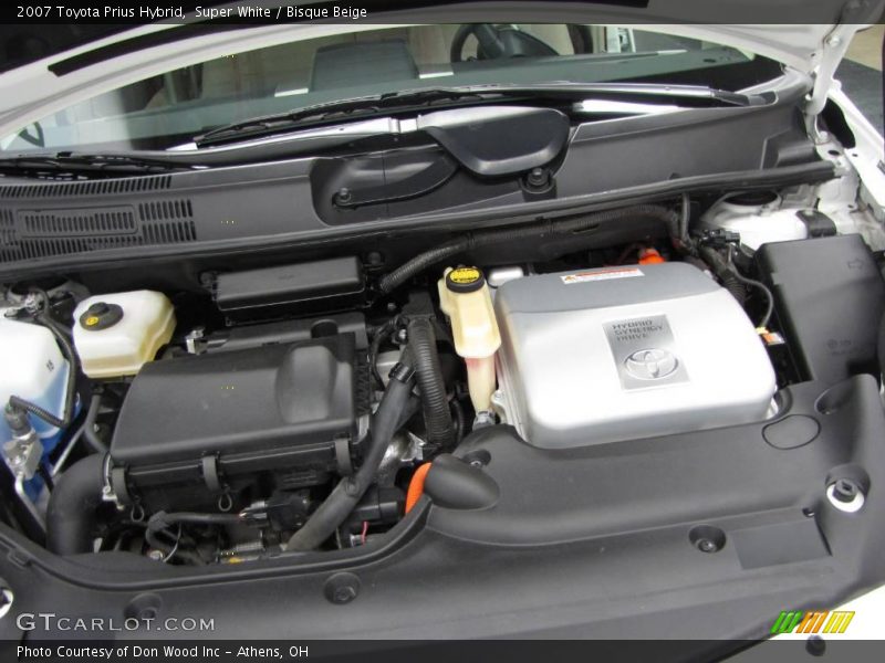 Super White / Bisque Beige 2007 Toyota Prius Hybrid
