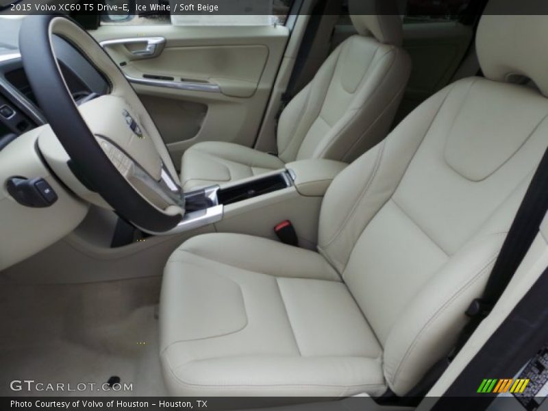 Ice White / Soft Beige 2015 Volvo XC60 T5 Drive-E