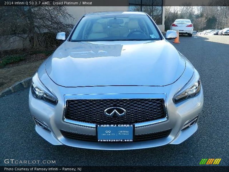 Liquid Platinum / Wheat 2014 Infiniti Q 50 3.7 AWD