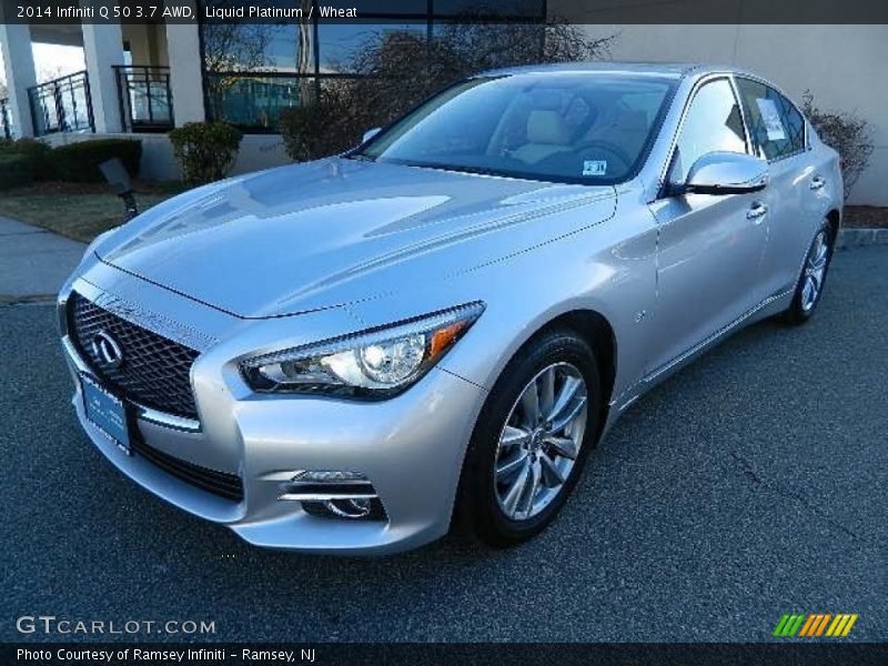 Liquid Platinum / Wheat 2014 Infiniti Q 50 3.7 AWD