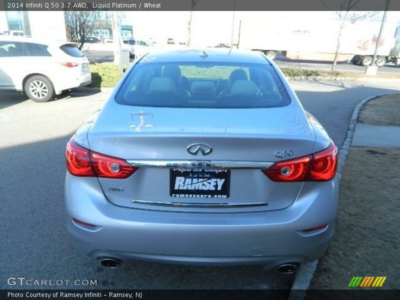 Liquid Platinum / Wheat 2014 Infiniti Q 50 3.7 AWD