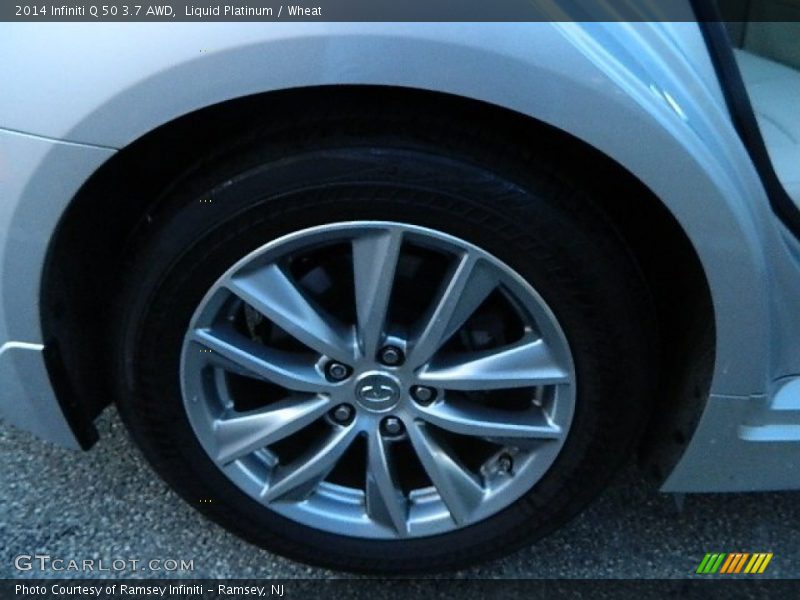 Liquid Platinum / Wheat 2014 Infiniti Q 50 3.7 AWD