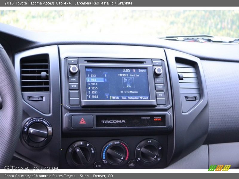 Barcelona Red Metallic / Graphite 2015 Toyota Tacoma Access Cab 4x4