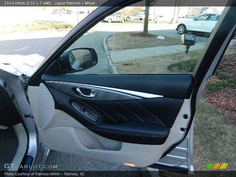 Liquid Platinum / Wheat 2014 Infiniti Q 50 3.7 AWD