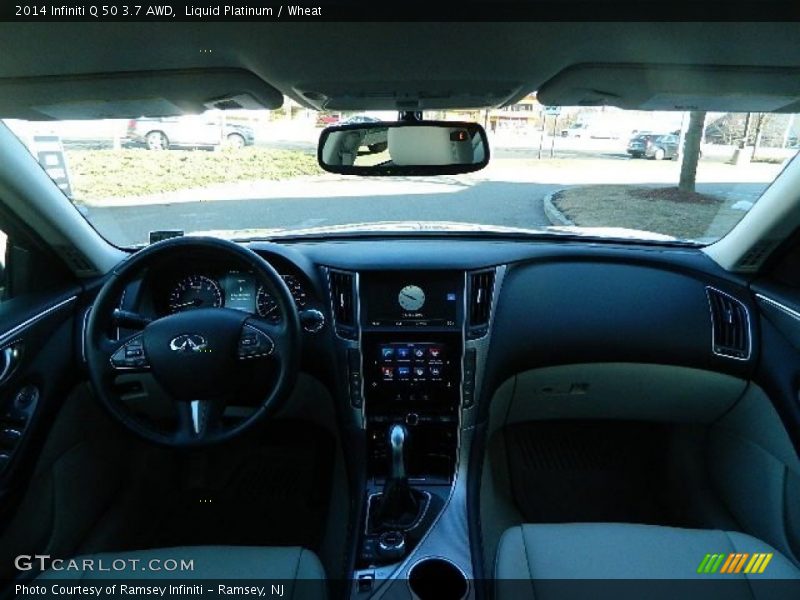 Liquid Platinum / Wheat 2014 Infiniti Q 50 3.7 AWD
