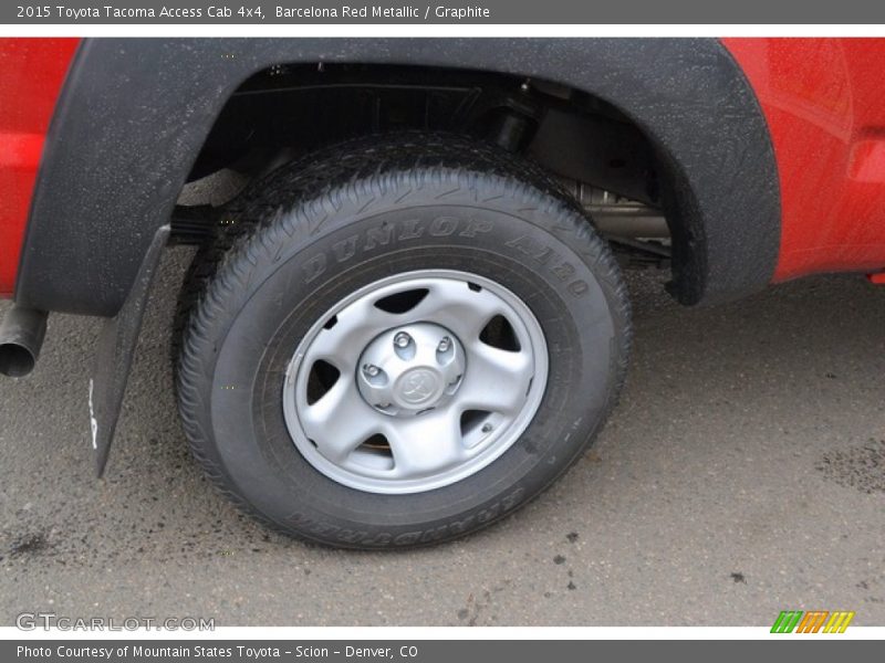 Barcelona Red Metallic / Graphite 2015 Toyota Tacoma Access Cab 4x4