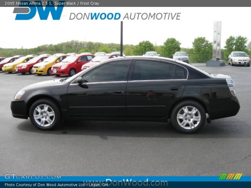Super Black / Frost Gray 2005 Nissan Altima 2.5 S