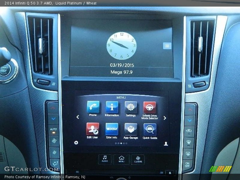 Liquid Platinum / Wheat 2014 Infiniti Q 50 3.7 AWD