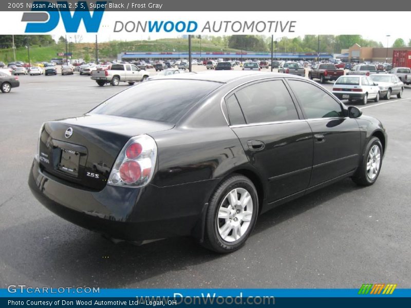 Super Black / Frost Gray 2005 Nissan Altima 2.5 S