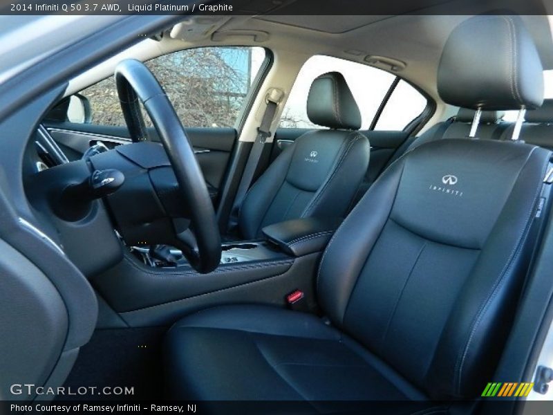 Liquid Platinum / Graphite 2014 Infiniti Q 50 3.7 AWD