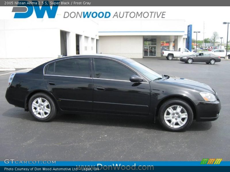 Super Black / Frost Gray 2005 Nissan Altima 2.5 S
