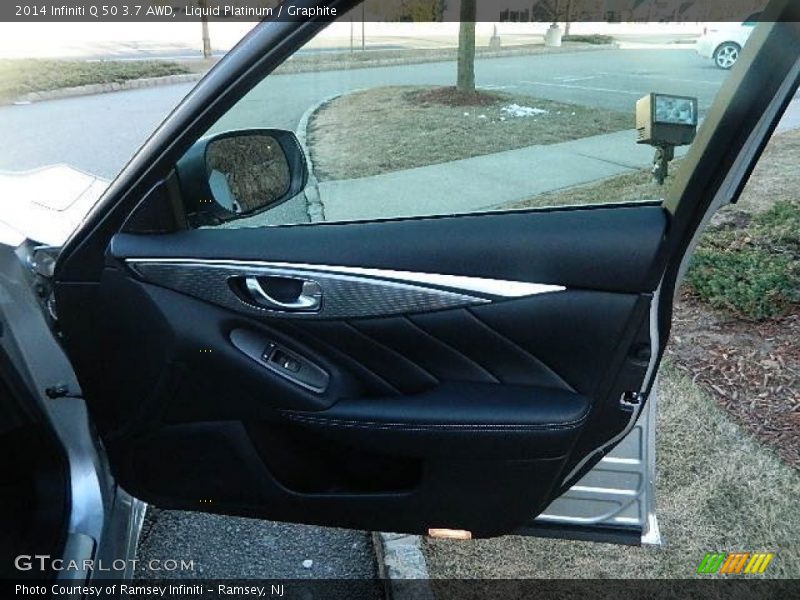 Liquid Platinum / Graphite 2014 Infiniti Q 50 3.7 AWD