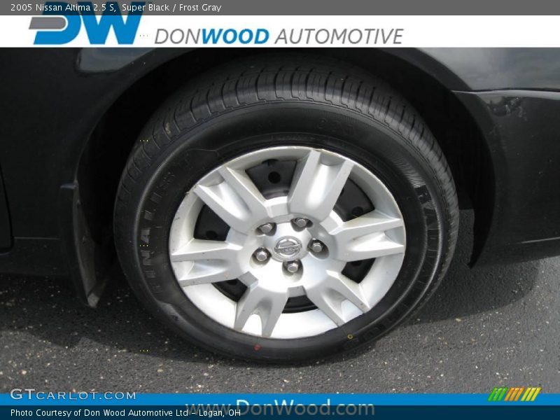 Super Black / Frost Gray 2005 Nissan Altima 2.5 S