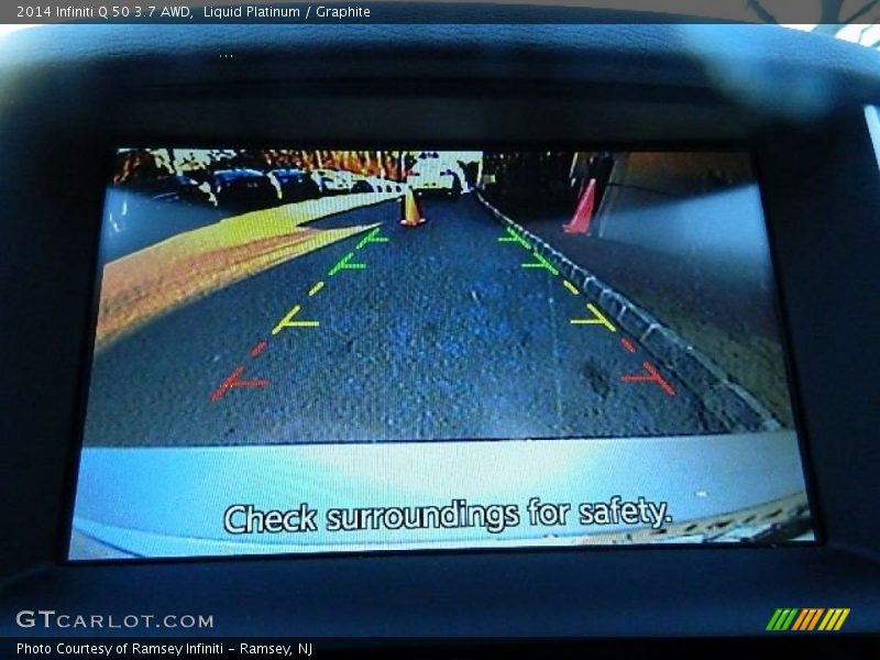 Liquid Platinum / Graphite 2014 Infiniti Q 50 3.7 AWD