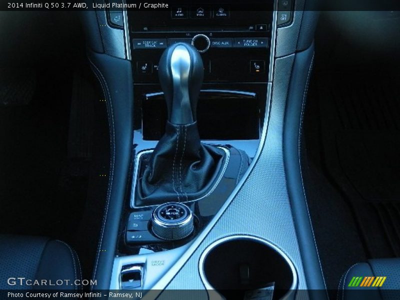 Liquid Platinum / Graphite 2014 Infiniti Q 50 3.7 AWD