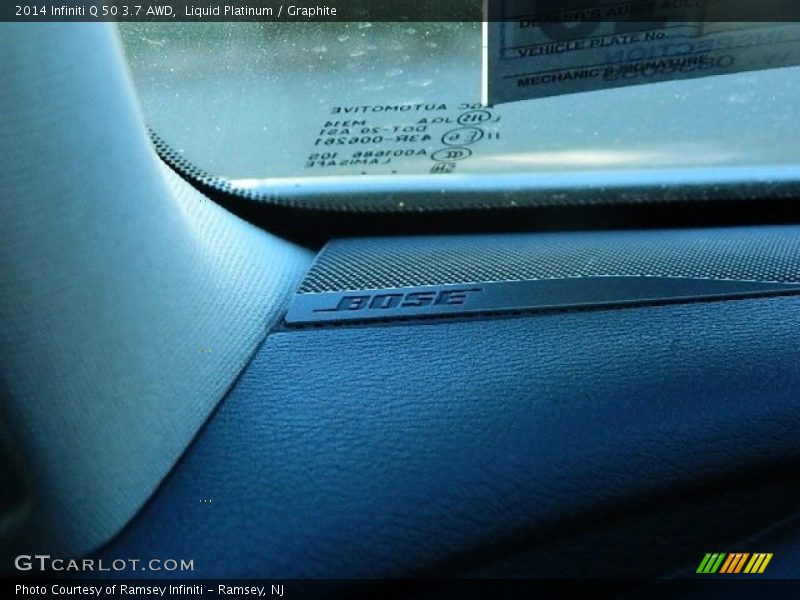 Liquid Platinum / Graphite 2014 Infiniti Q 50 3.7 AWD