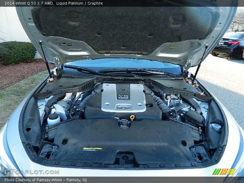 Liquid Platinum / Graphite 2014 Infiniti Q 50 3.7 AWD