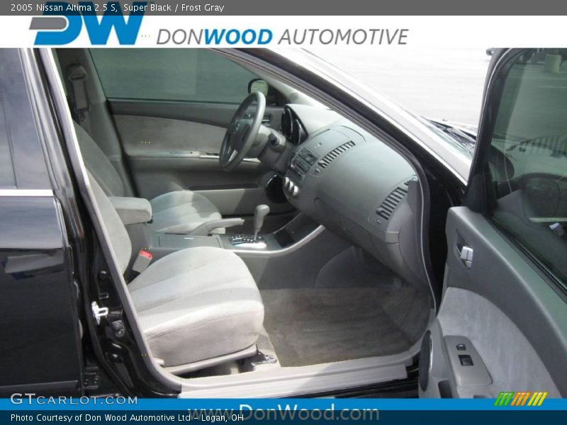 Super Black / Frost Gray 2005 Nissan Altima 2.5 S