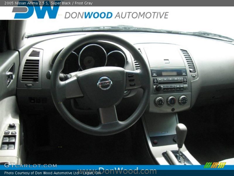 Super Black / Frost Gray 2005 Nissan Altima 2.5 S