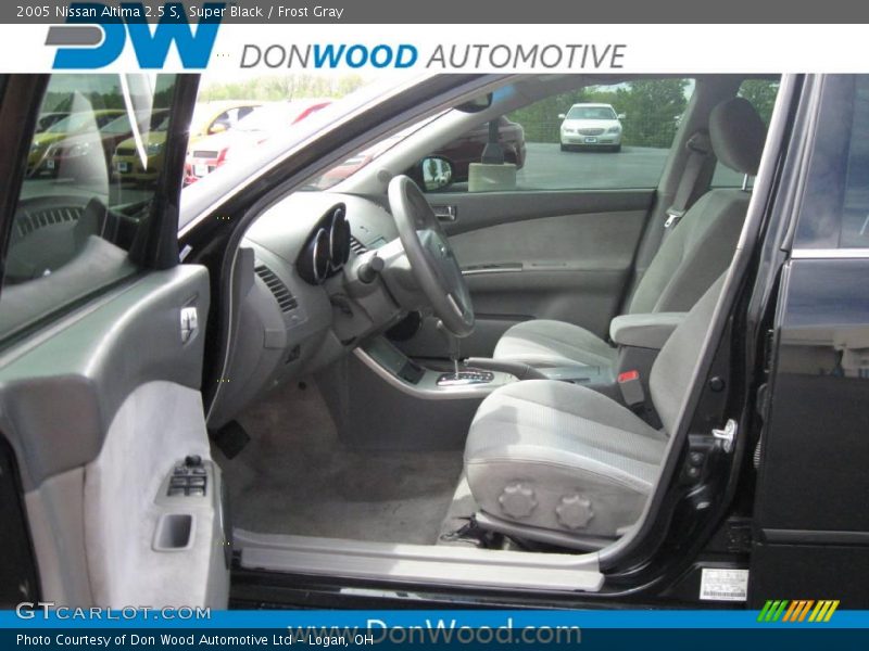 Super Black / Frost Gray 2005 Nissan Altima 2.5 S