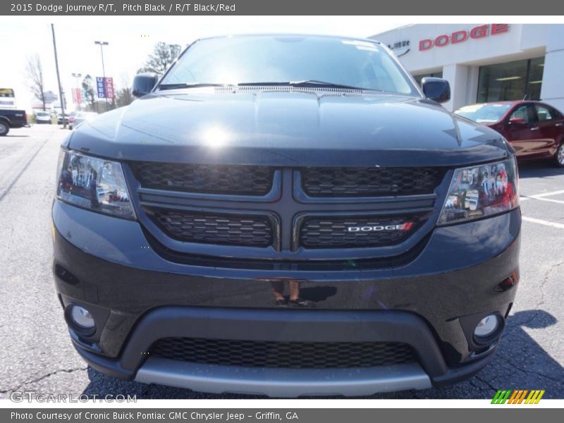 Pitch Black / R/T Black/Red 2015 Dodge Journey R/T