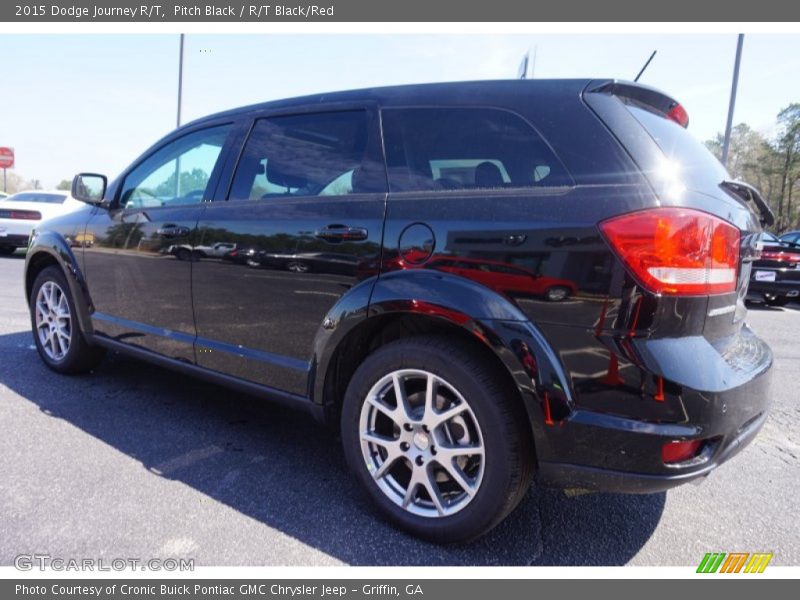 Pitch Black / R/T Black/Red 2015 Dodge Journey R/T