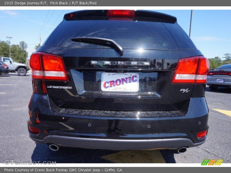 Pitch Black / R/T Black/Red 2015 Dodge Journey R/T