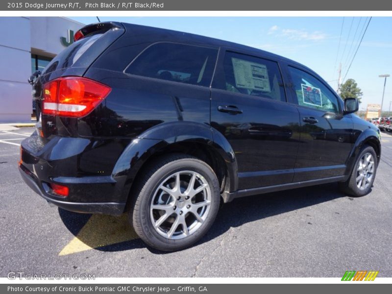 Pitch Black / R/T Black/Red 2015 Dodge Journey R/T