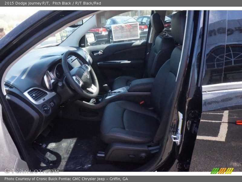 Pitch Black / R/T Black/Red 2015 Dodge Journey R/T