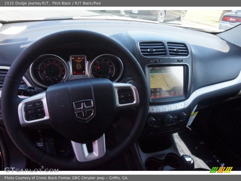 Pitch Black / R/T Black/Red 2015 Dodge Journey R/T