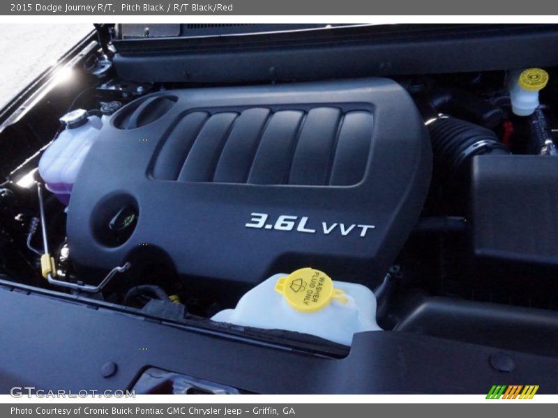 Pitch Black / R/T Black/Red 2015 Dodge Journey R/T