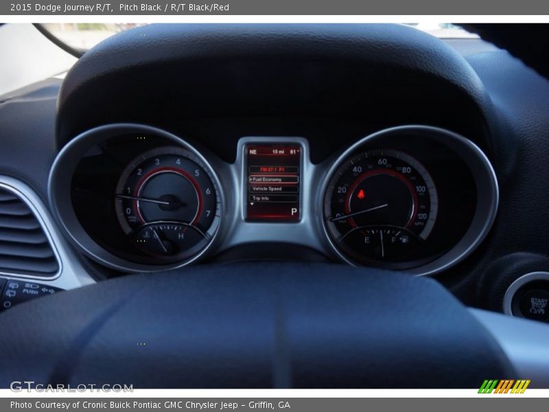 Pitch Black / R/T Black/Red 2015 Dodge Journey R/T
