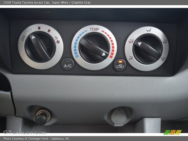 Super White / Graphite Gray 2008 Toyota Tacoma Access Cab
