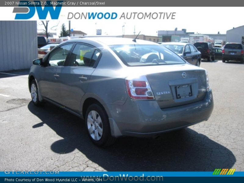 Magnetic Gray / Charcoal/Steel 2007 Nissan Sentra 2.0