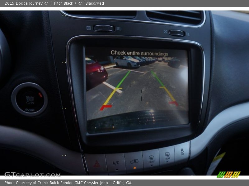 Pitch Black / R/T Black/Red 2015 Dodge Journey R/T
