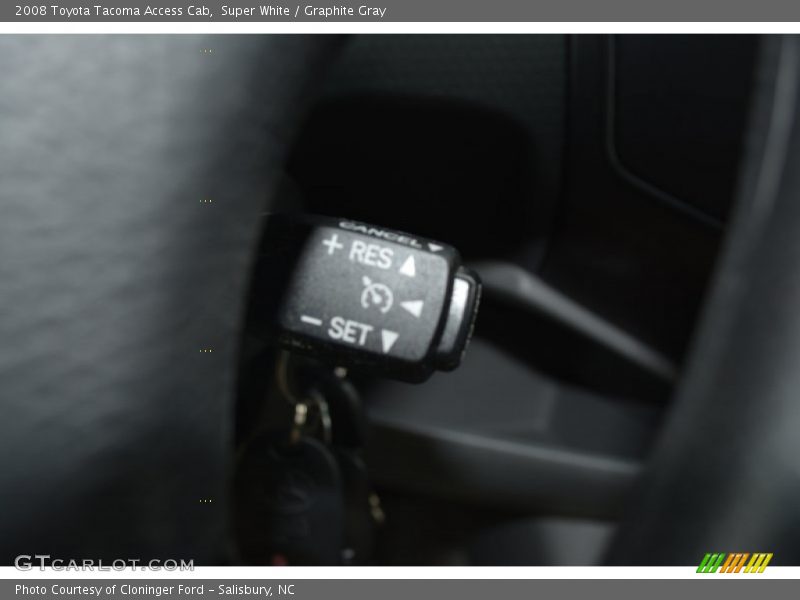 Super White / Graphite Gray 2008 Toyota Tacoma Access Cab