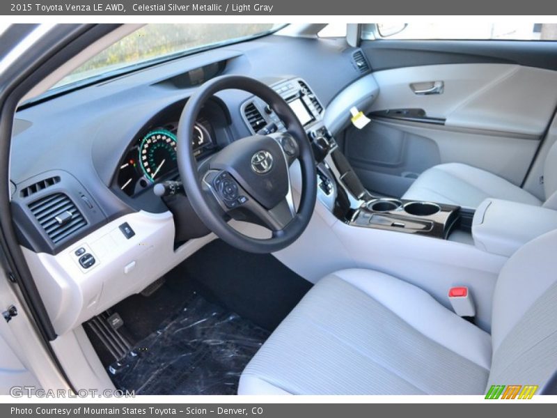  2015 Venza LE AWD Light Gray Interior