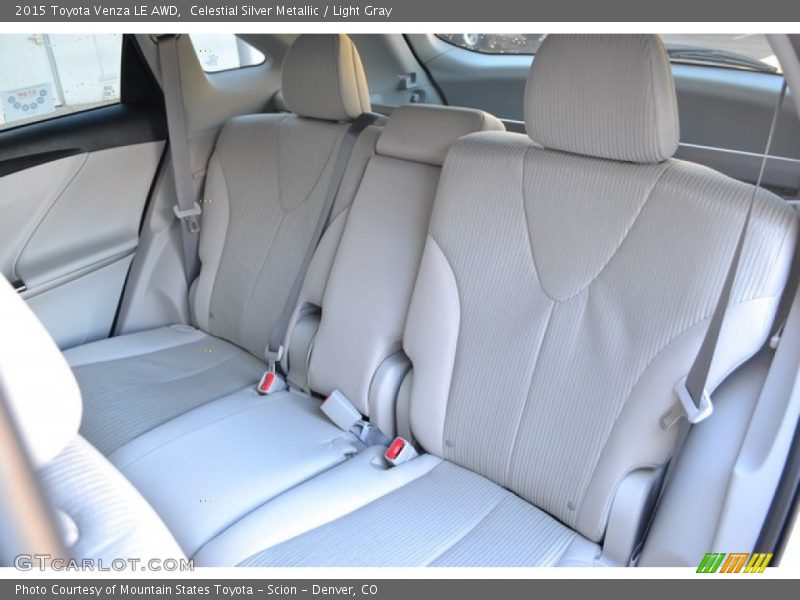 Celestial Silver Metallic / Light Gray 2015 Toyota Venza LE AWD