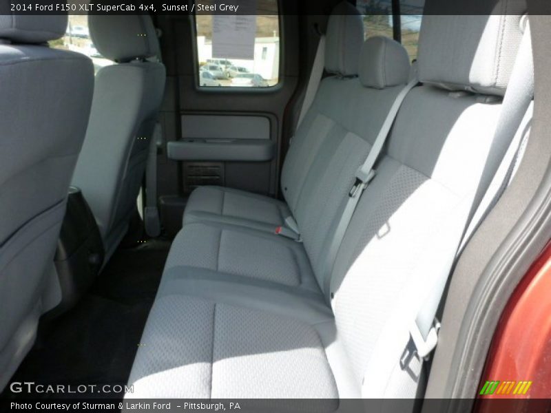 Sunset / Steel Grey 2014 Ford F150 XLT SuperCab 4x4