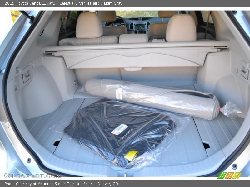 Celestial Silver Metallic / Light Gray 2015 Toyota Venza LE AWD