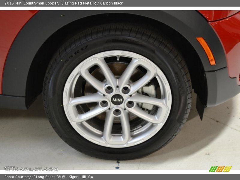 Blazing Red Metallic / Carbon Black 2015 Mini Countryman Cooper