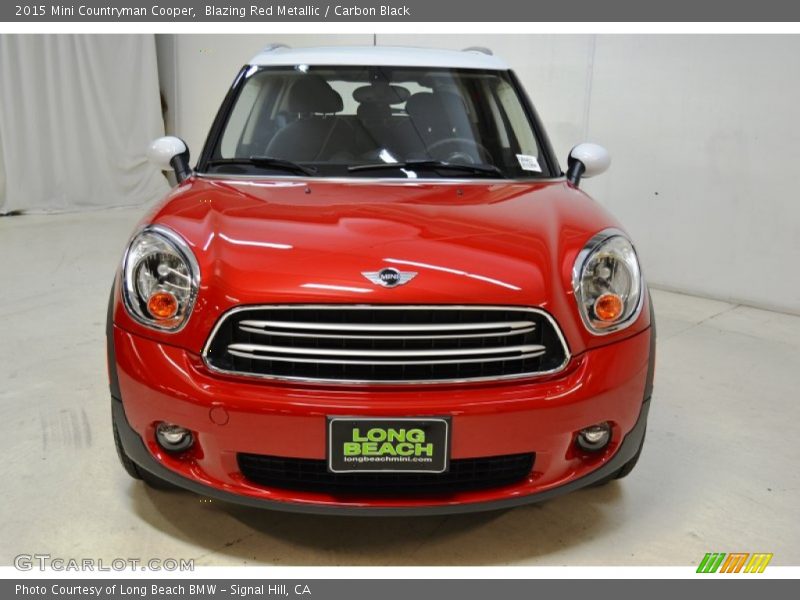 Blazing Red Metallic / Carbon Black 2015 Mini Countryman Cooper