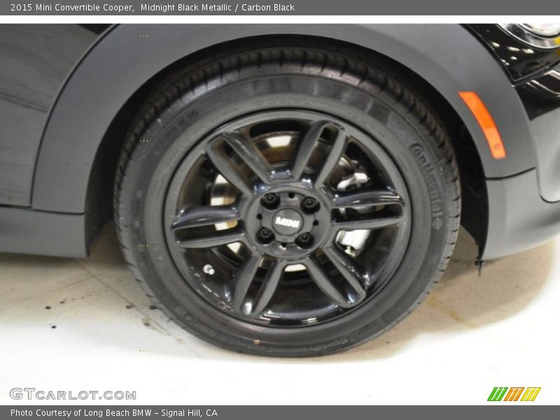 Midnight Black Metallic / Carbon Black 2015 Mini Convertible Cooper